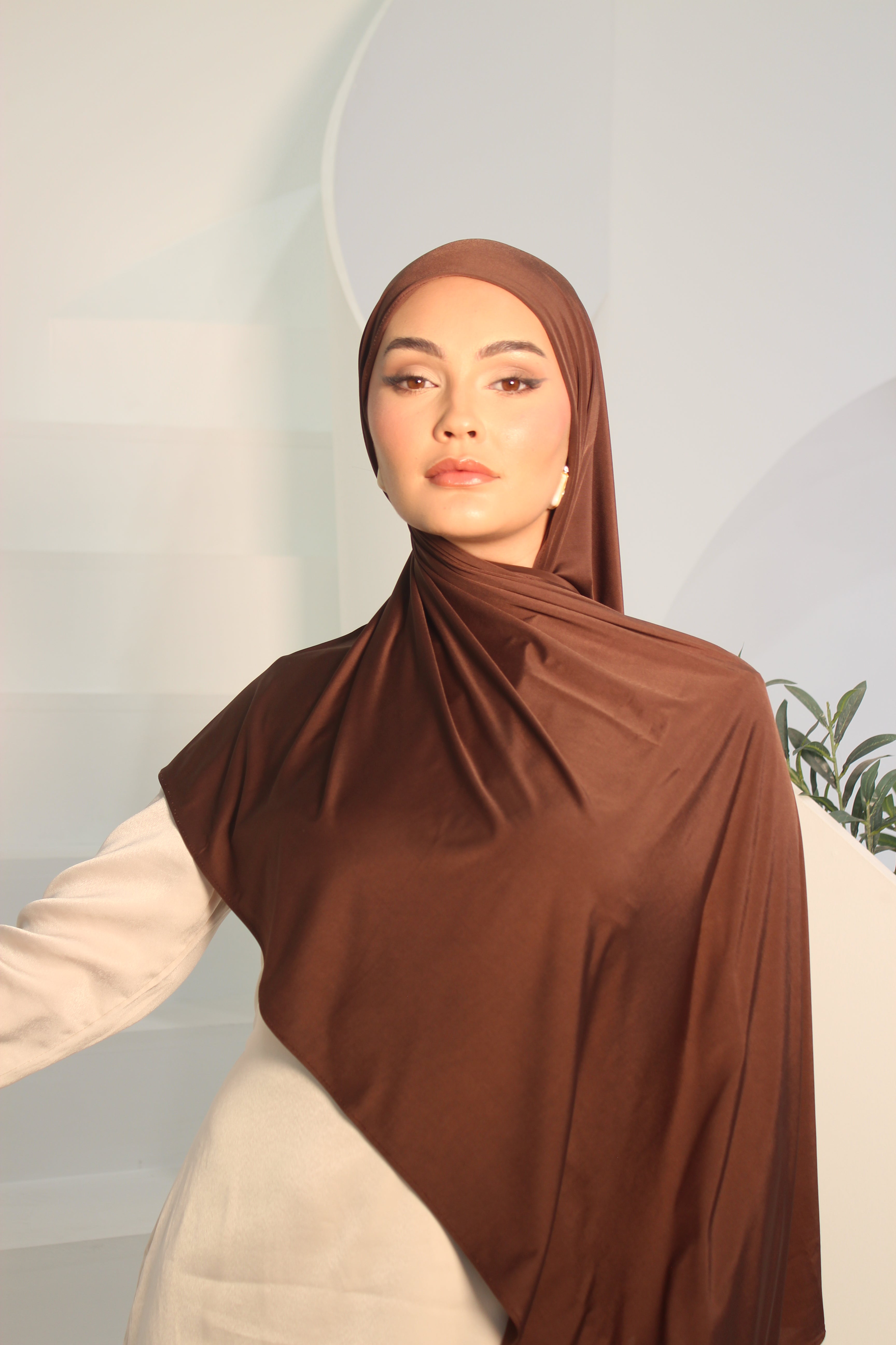 Chestnut - Liquid Jersey